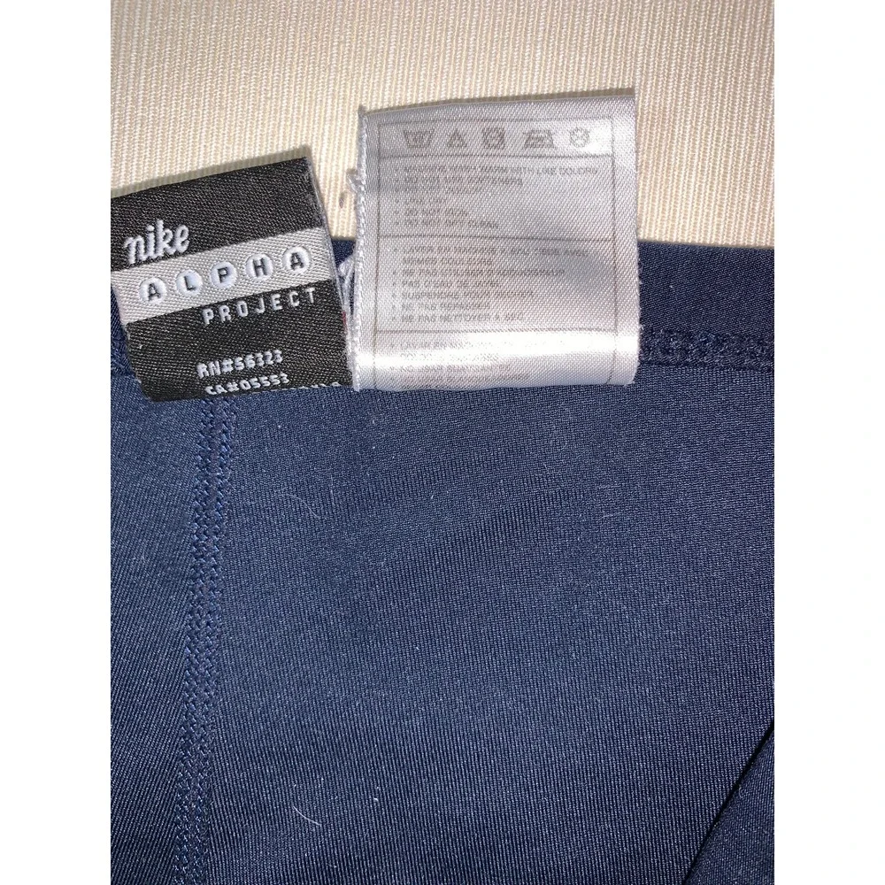 Nike Alpha Project Leggings Blue Size Med